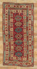 4 x 9 Antique Caucasian Kazak Rug 74292