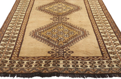 4 x 9 Vintage Persian Shiraz Rug 75056