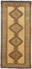 4 x 9 Vintage Persian Shiraz Rug 75056