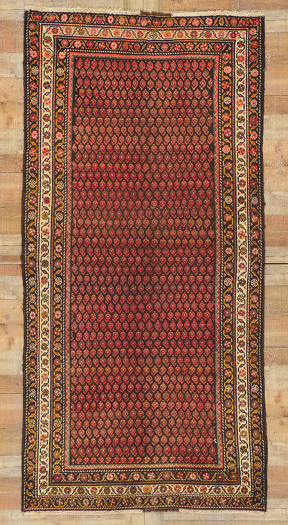 4 x 9 Vintage Persian Malayer Rug 75216