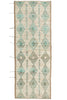 4 x 9 Earth-Tone Moroccan Runner 80769