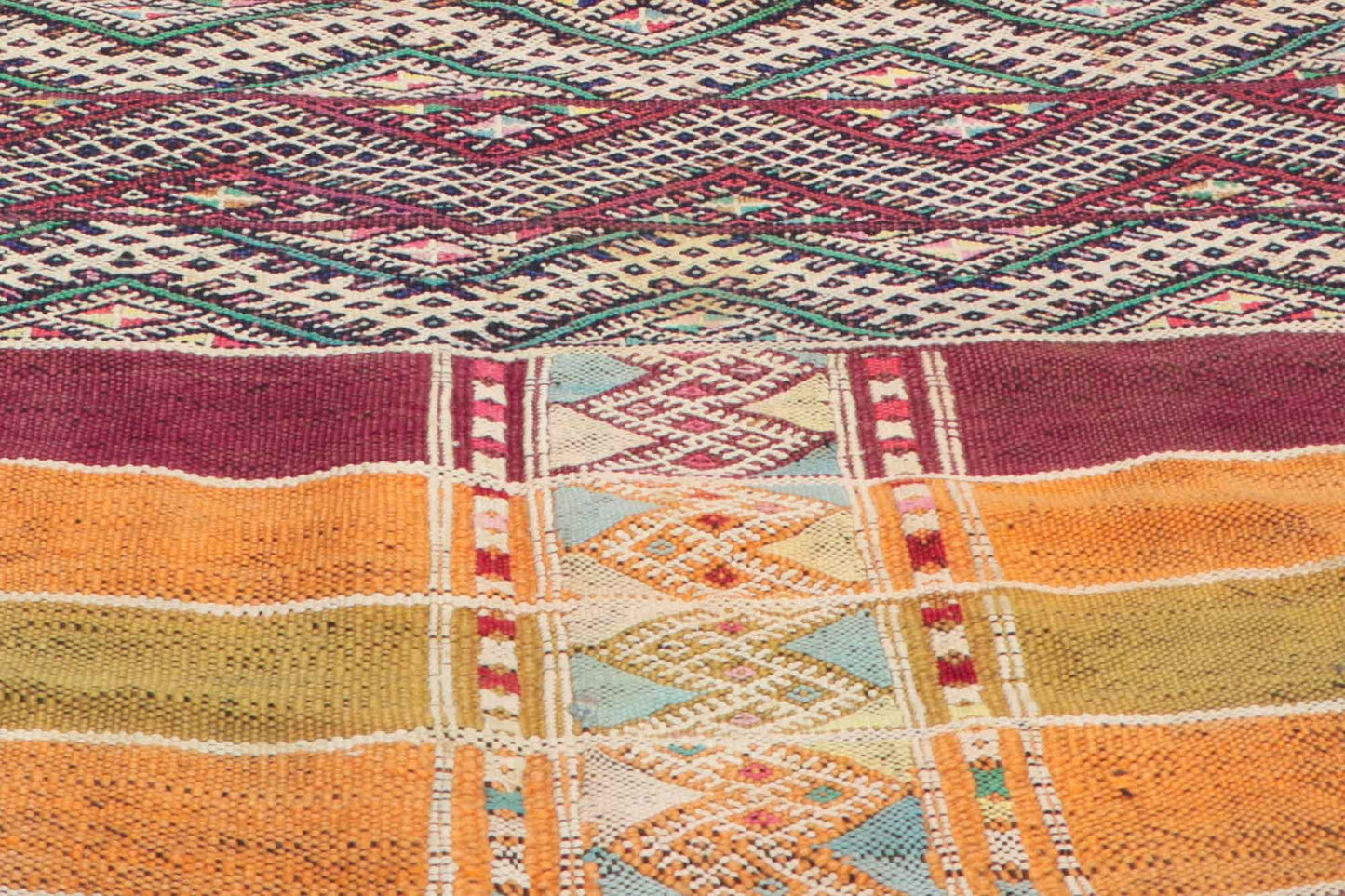 5 x 13 Vintage Zemmour Moroccan Kilim Rug 21192
