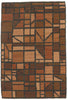 5 x 7 Irma Kronlund Vintage Swedish Rollakan Rug 78485