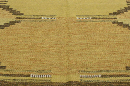 5 x 8 Ingegerd Silow Vintage Swedish Rollakan Rug 77034