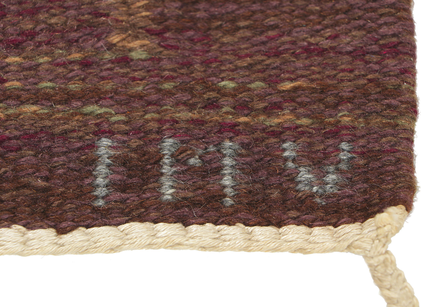 5 x 8 Inga-Mi Vannerus Rydgren Vintage Swedish Rollakan Rug 78494