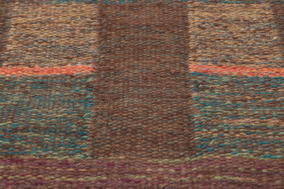 5 x 8 Inga-Mi Vannerus Rydgren Vintage Swedish Rollakan Rug 78494