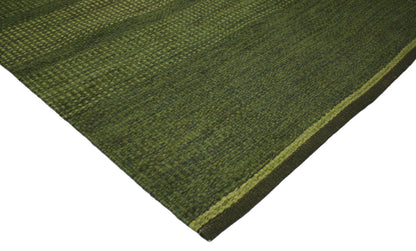 5 x 8 Vintage Green Swedish Rollakan Rug 76643