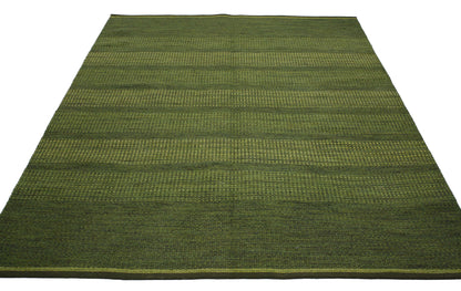 5 x 8 Vintage Green Swedish Rollakan Rug 76643