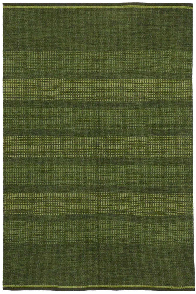 5 x 8 Vintage Green Swedish Rollakan Rug 76643