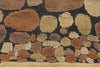 5 x 9 Vintage Swedish Relief Halv-Flossa Rug 78491