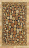 5 x 9 Vintage Swedish Relief Halv-Flossa Rug 78491