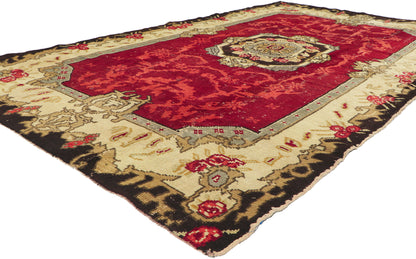 5 x 9 Vintage Turkish Oushak Rug 51811
