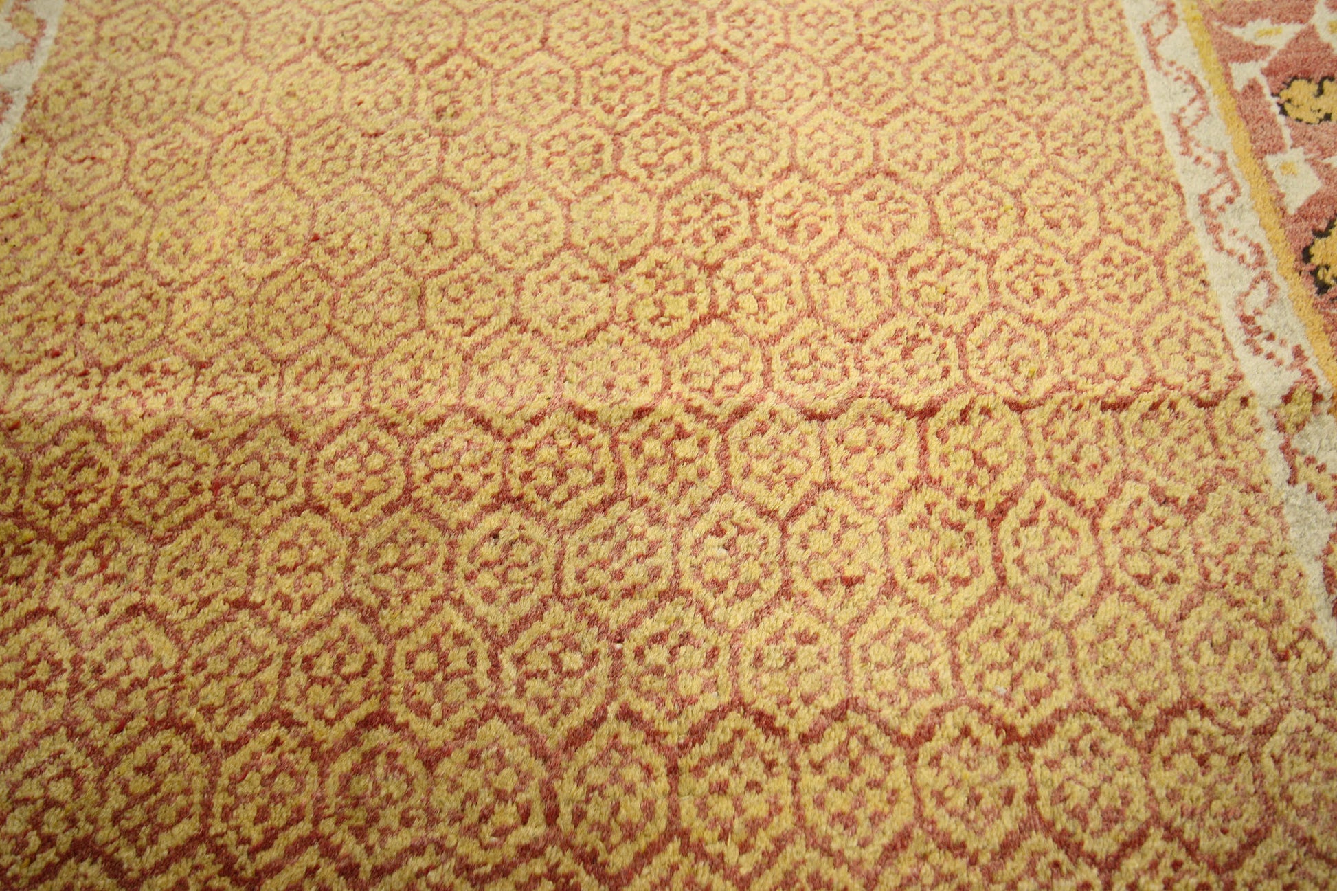 3 x 8 Vintage Turkish Oushak Runner 50006