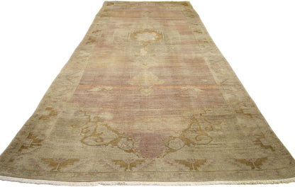 4 x 11 Vintage Oushak Rugs 50014