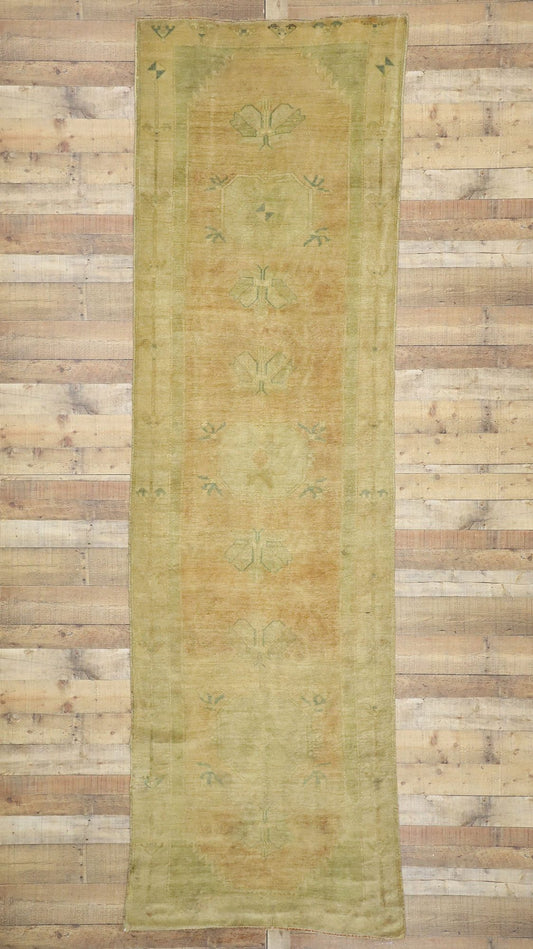 4 x 12 Vintage Oushak Rug 50022