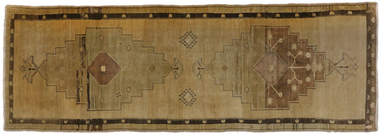 4 x 10 Vintage Oushak Rug 50027