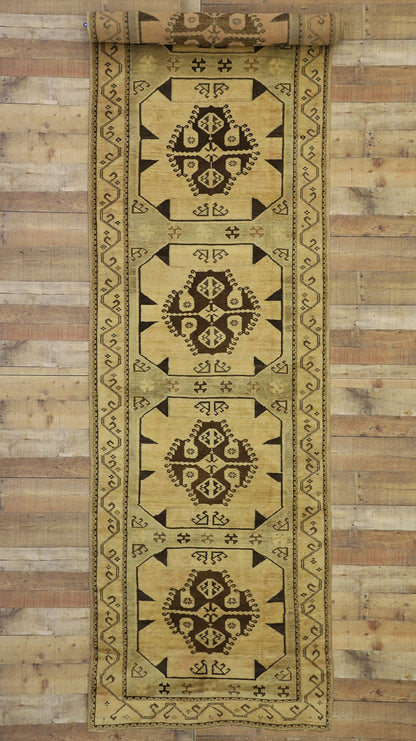 4 x 16 Vintage Oushak Rug 50046
