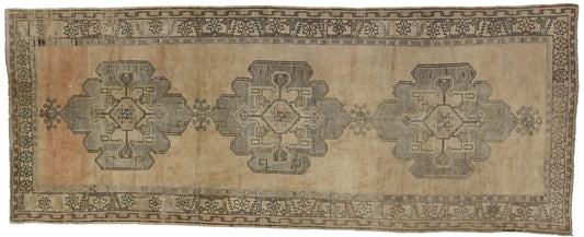 5 x 13 Antique Oushak Rug 50050