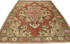 4 x 6 Vintage Turkish Oushak Rug 50057