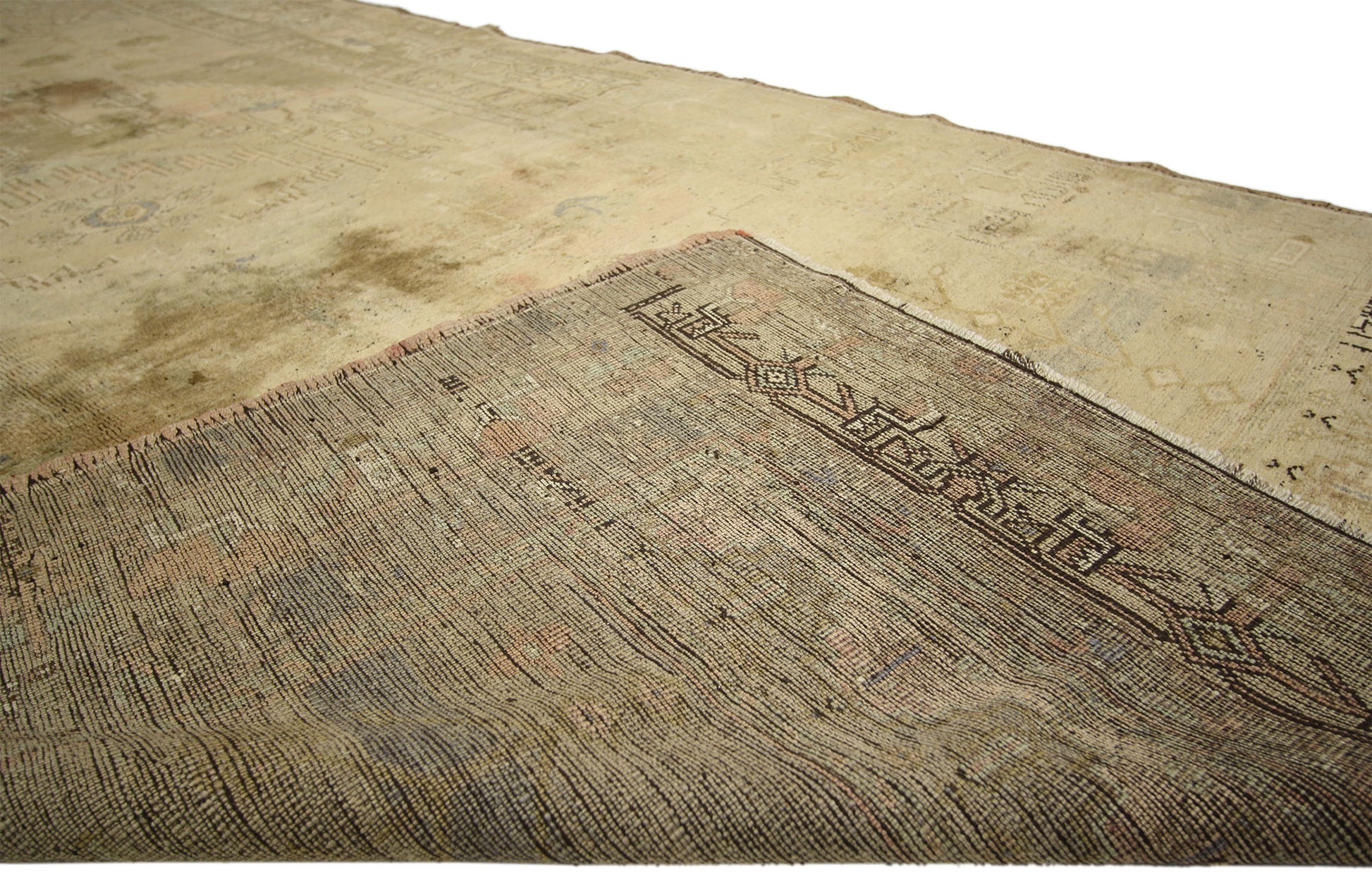 5 x 9 Vintage Oushak Rug 50083