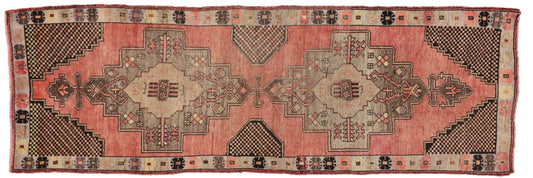 3 x 10 Vintage Oushak Rug 50086
