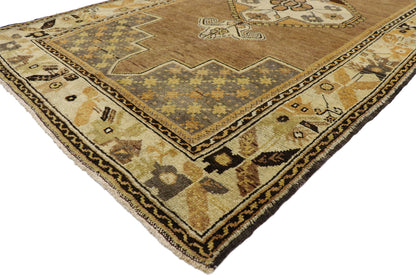4 x 7 Vintage Turkish Oushak Rug 50105