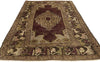 4 x 6 Vintage Turkish Oushak Rug 50112