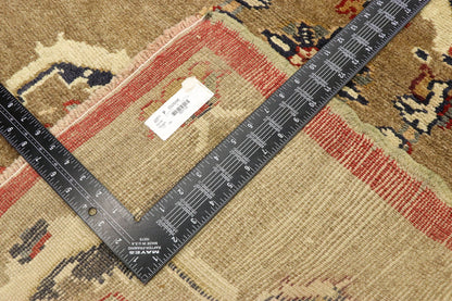 3 x 4 Vintage Turkish Oushak Rug 50116