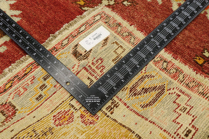 3 x 7 Vintage Turkish Oushak Rug 50129