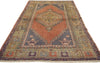 4 x 6 Vintage Turkish Oushak Rug 50135