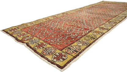 3 x 10 Vintage Turkish Oushak Rug 50144