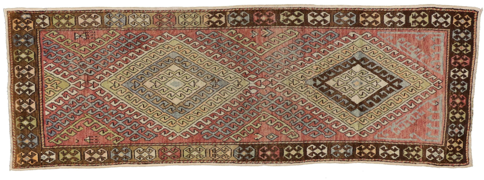 3 x 9 Vintage Oushak Rug 50150