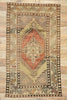 4 x 6 Vintage Turkish Oushak Rug 50161
