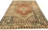4 x 6 Vintage Turkish Oushak Rug 50161