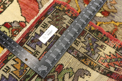 3 x 5 Vintage Turkish Oushak Rug 50163