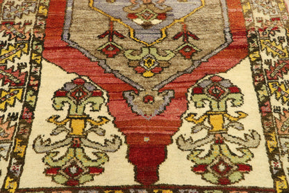 3 x 5 Vintage Turkish Oushak Rug 50163