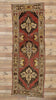 4 x 11 Vintage Turkish Oushak Rug 50167
