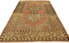 4 x 6 Vintage Turkish Oushak Rug 50172