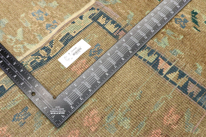 3 x 4 Vintage Turkish Oushak Rug 50174