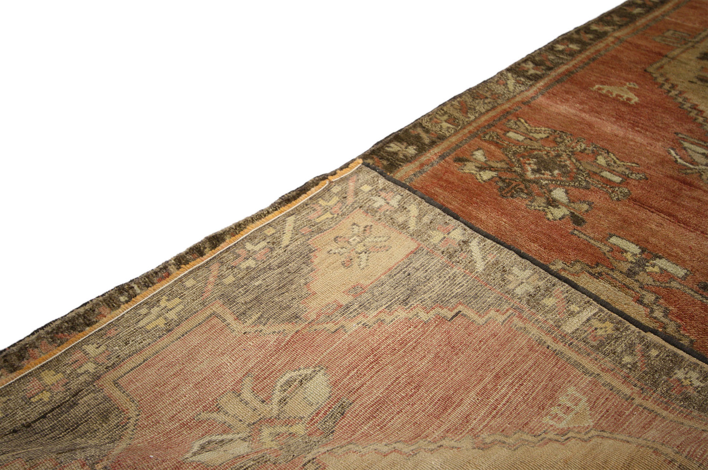 3 x 11 Vintage Turkish Oushak Runner 50190