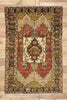 4 x 6 Vintage Turkish Oushak Rug 50194