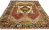 4 x 6 Vintage Turkish Oushak Rug 50194