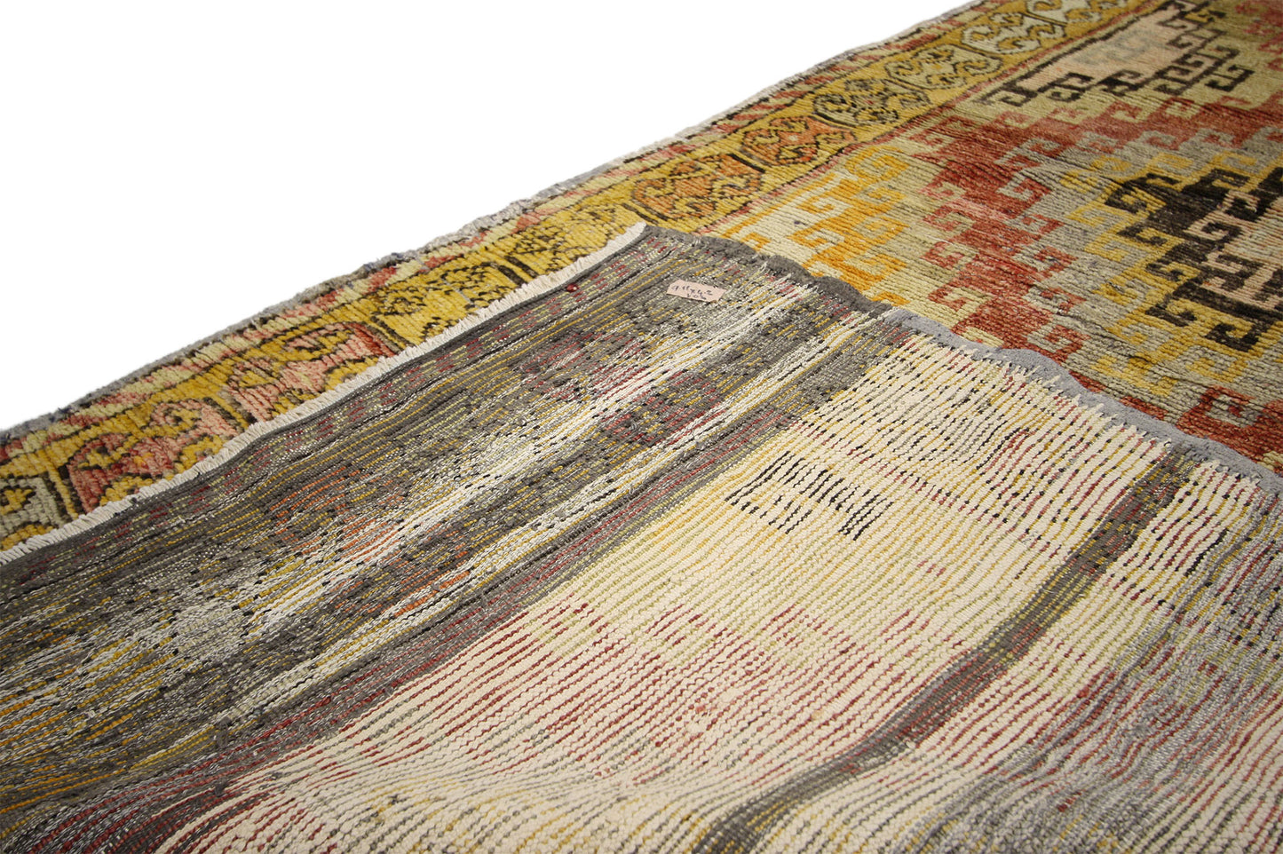 4 x 10 Antique Turkish Oushak Runner 50224