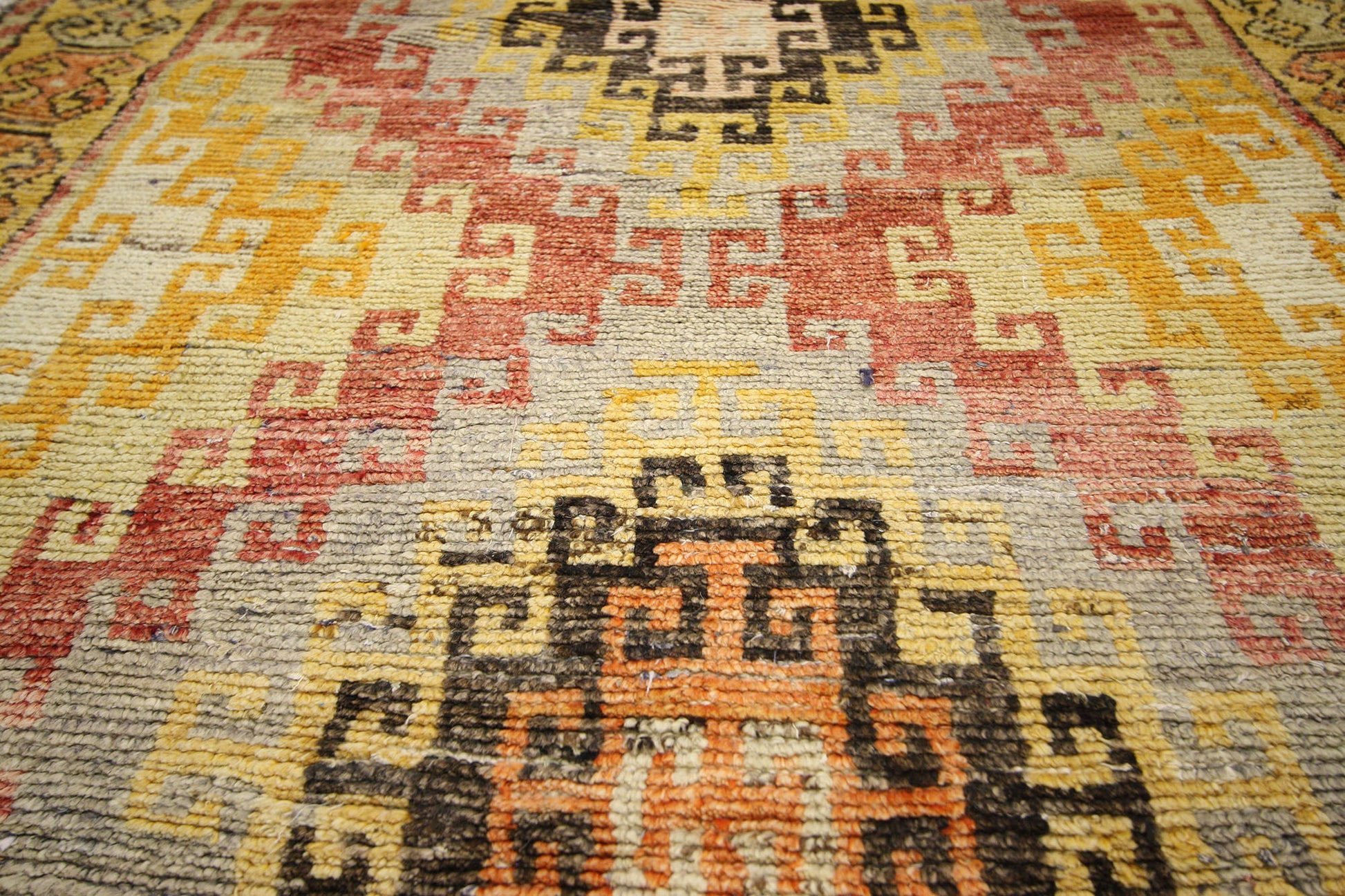 4 x 10 Antique Turkish Oushak Runner 50224