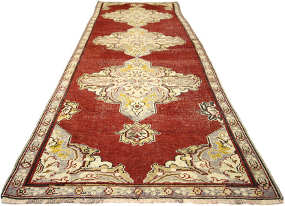 3 x 11 Vintage Turkish Oushak Rug 50227