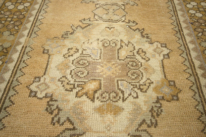 3 x 10 Vintage Turkish Oushak Rug 50230