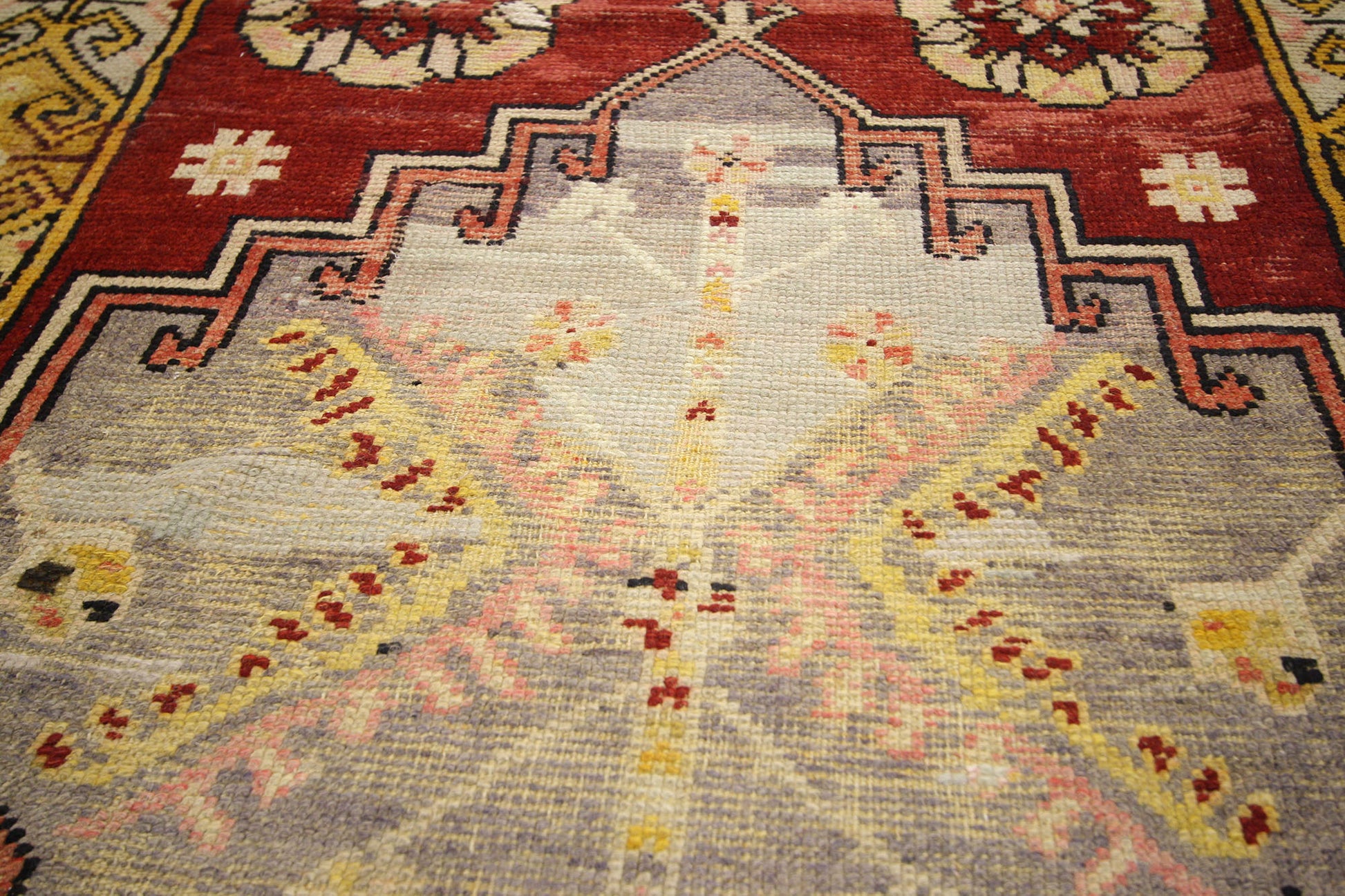 4 x 10 Antique Oushak Runner 50237