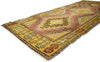 4 x 10 Vintage Turkish Oushak Runner 50238