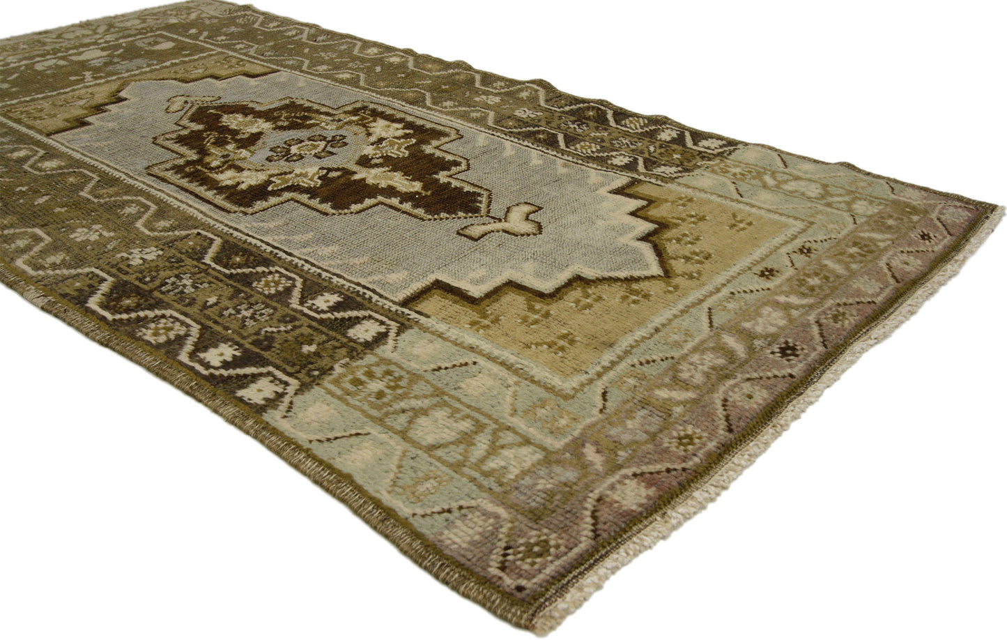 3 x 5 Vintage Oushak Rug 50239