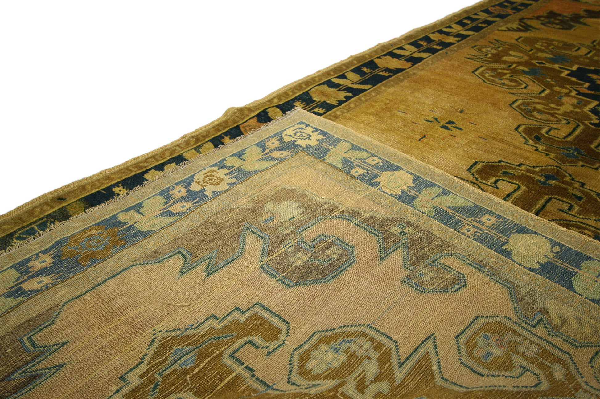 5 x 10 Vintage Oushak Runner 50242